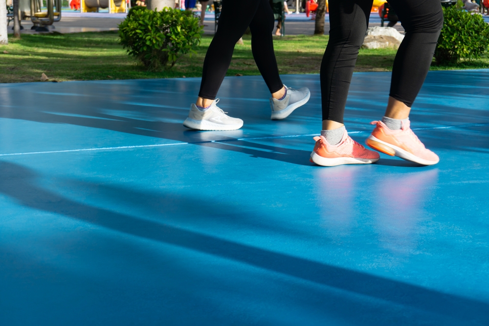 jogging